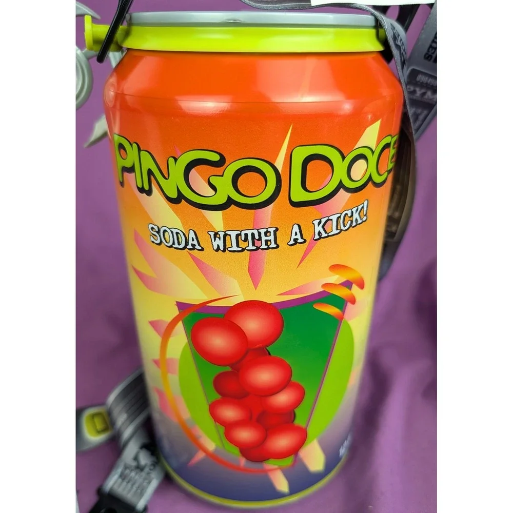 DISNEYLAND AVENGERS Test Kitchen PINGO DOCE Soda Can Pym Disc Sipper & Lanyard